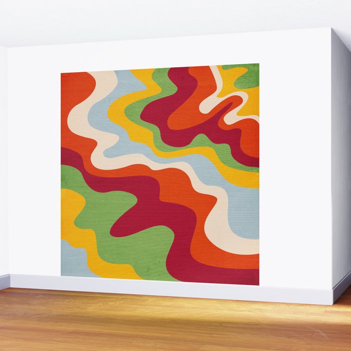 Candy Swirl Wall Mural Gallery Image 2