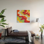 Candy Swirl Wood Wall Art Gallery Image 2