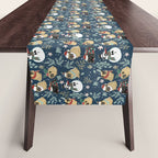 Christmas Pugs Table Runner Gallery Image 1