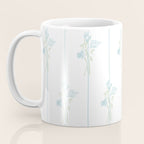 Blue Botanical Vintage Pattern Coffee Mug Gallery Image 3