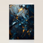 Opulence in Sapphire Blue Stationery Card Gallery Image 2