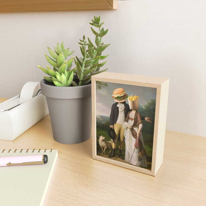 THE PERFECT MATCH Mini Art Print Gallery Image 2