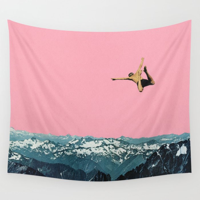 Higher Than Mountains Wall Tapestry Gallery Image 4