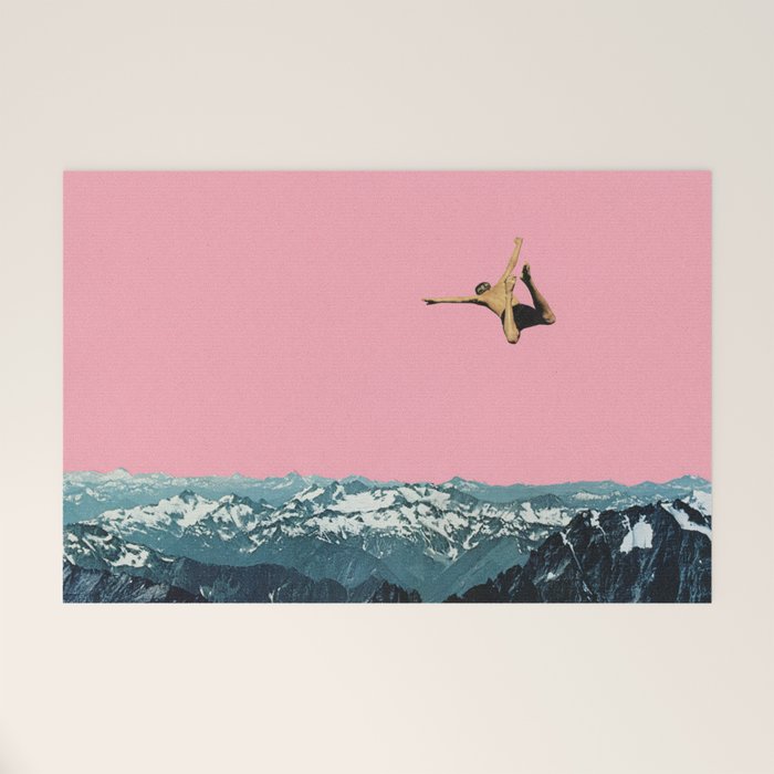 Higher Than Mountains Welcome Mat Gallery Image 1