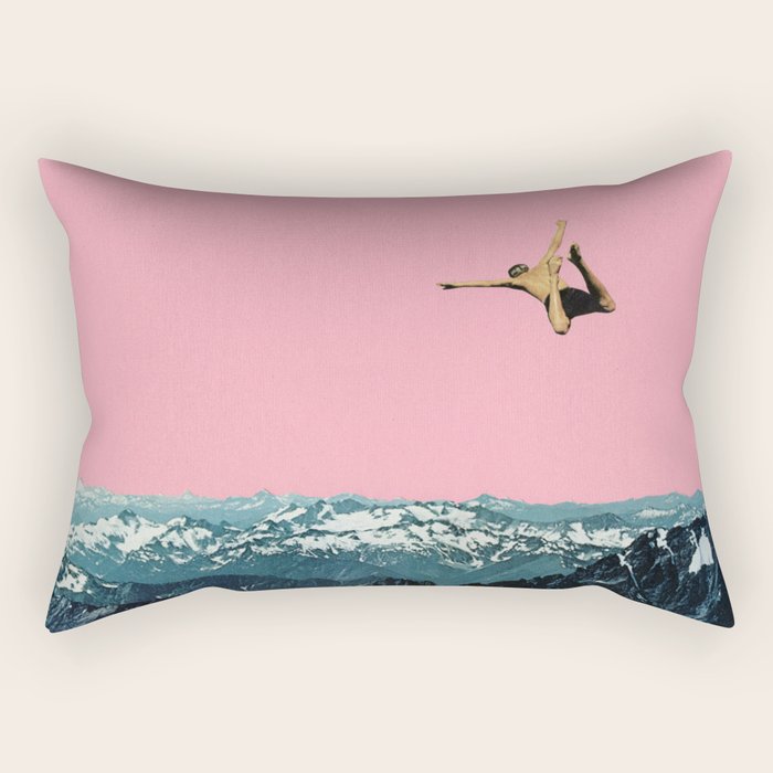 Higher Than Mountains Rectangular Pillow Gallery Image 2