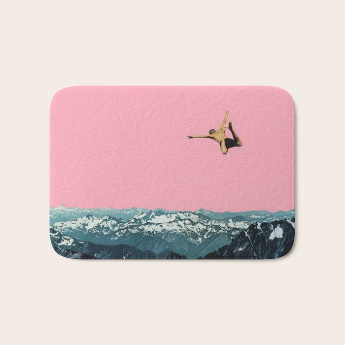 Higher Than Mountains Bath Mat Gallery Image 1