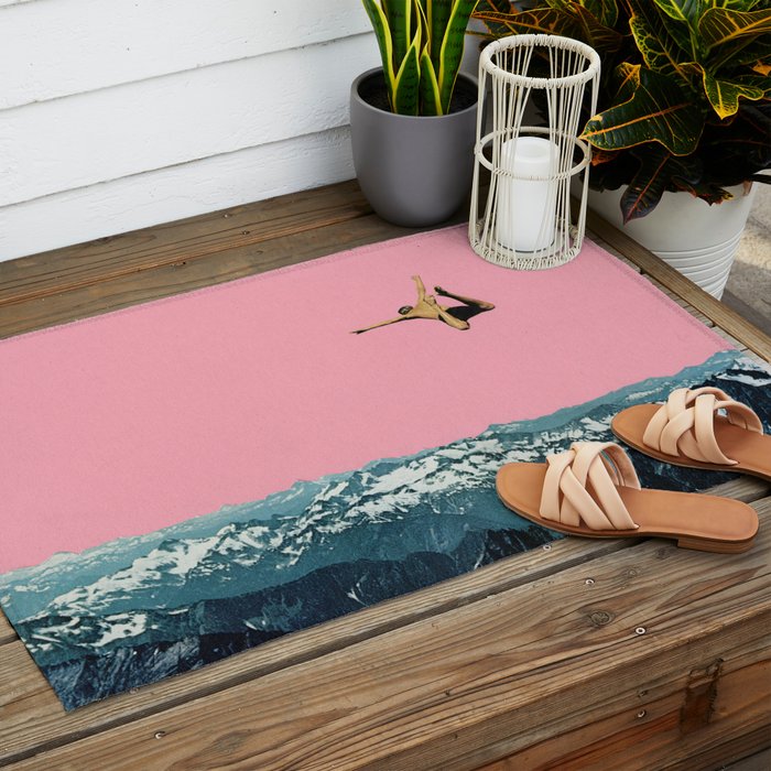 Higher Than Mountains Outdoor Rug Gallery Image 2
