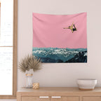 Higher Than Mountains Wall Tapestry Gallery Image 2