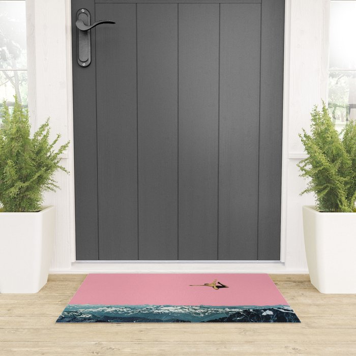 Higher Than Mountains Welcome Mat Gallery Image 3