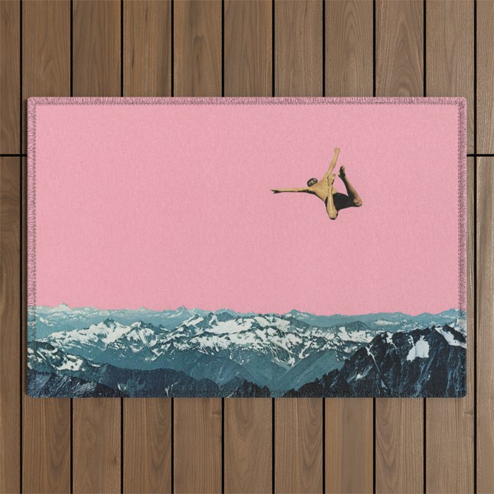 Higher Than Mountains Outdoor Rug Gallery Image 1