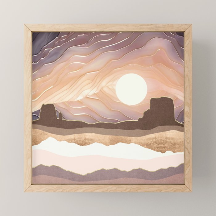 Desert Sky Mini Art Print Gallery Image 1