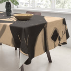 Black Cat 4 Tablecloth Gallery Image 3