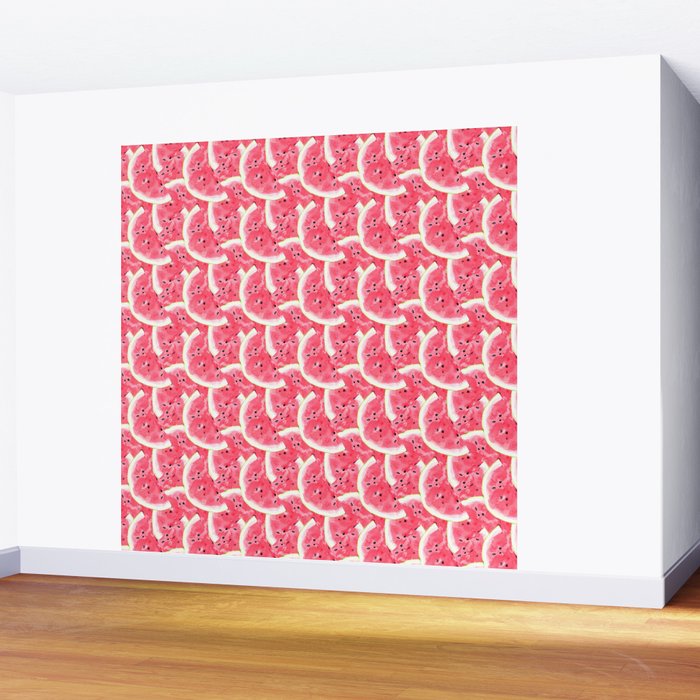Tutti Frutti. Watermelon Wall Mural Gallery Image 2