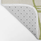 Minimal Abstract Art Plant 40 Bath Mat Gallery Image 2