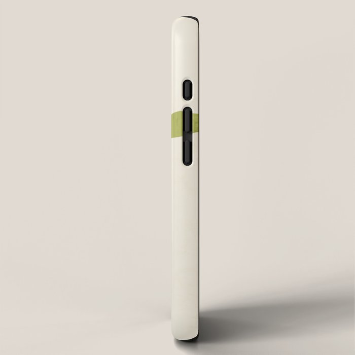 Minimal Abstract Art Plant 40 iPhone Case Gallery Image 2