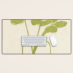 Minimal Abstract Art Plant 40 Desk Mat Gallery Image 1