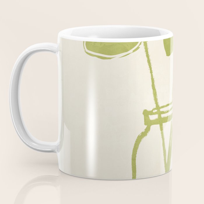 Minimal Abstract Art Plant 40 Coffee Mug Gallery Image 3