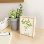 Minimal Abstract Art Plant 40 Mini Art Print Gallery Image 2