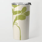 Minimal Abstract Art Plant 40 Travel Mug Gallery Image 2