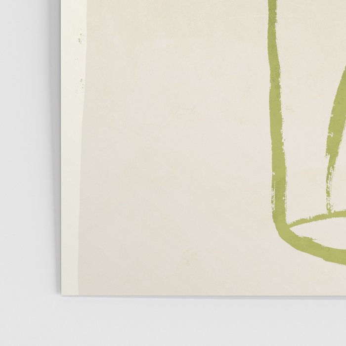 Minimal Abstract Art Plant 40 Poster Gallery Image 3