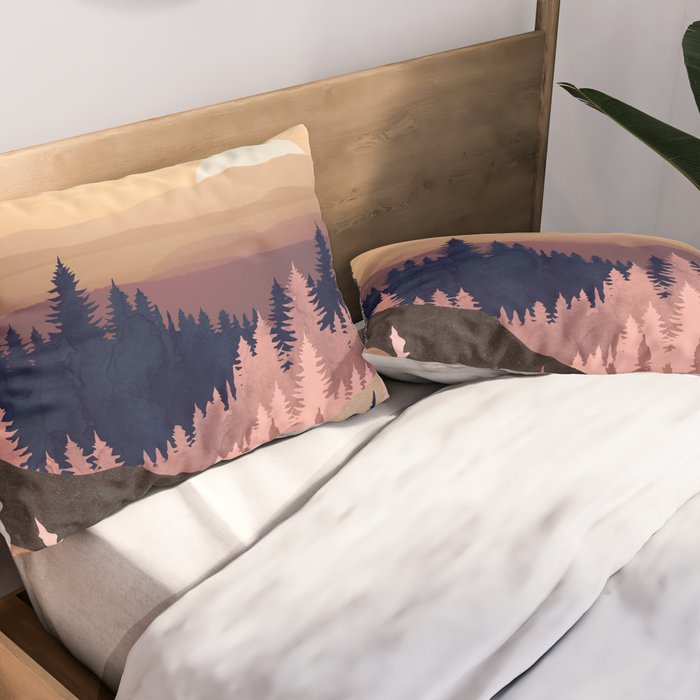 Summer Dusk Pillow Sham Gallery Image 2