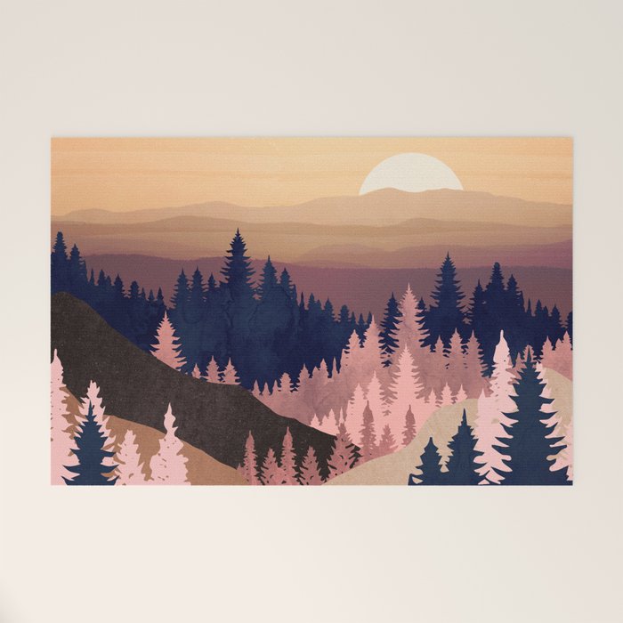 Summer Dusk Welcome Mat Gallery Image 1