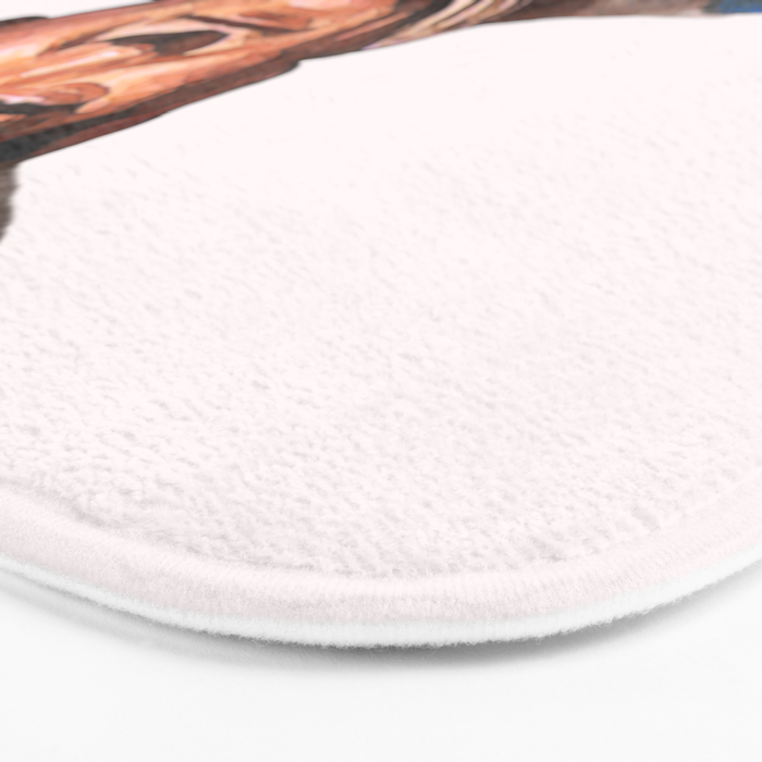 John Wayne - The Duke - Watercolor Bath Mat Gallery Image 3