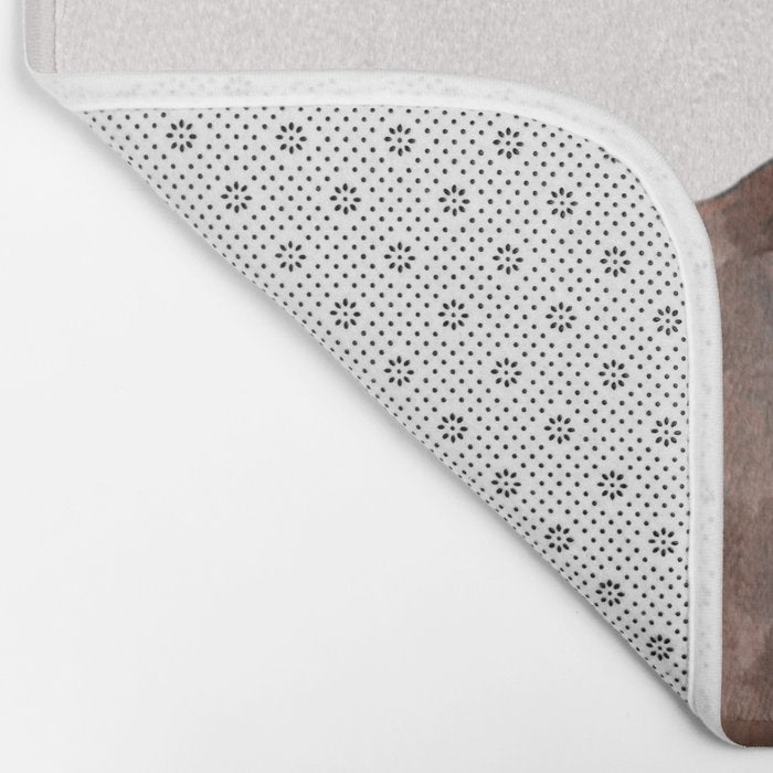 John Wayne - The Duke - Watercolor Bath Mat Gallery Image 2