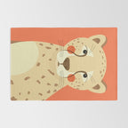 Cheetah, Animal Portrait Rug Gallery Image 2