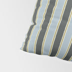 Vintage Cottage Stripes Cozy Eclectic Vertical Pattern Pillow Sham Gallery Image 4