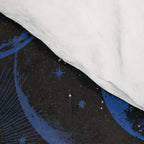 Night sky of stars abstract D Comforter Gallery Image 4