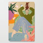 WOMAN WITH VESSEL Cutting Board Gallery Image 1