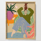 WOMAN WITH VESSEL Serving Tray Gallery Image 1