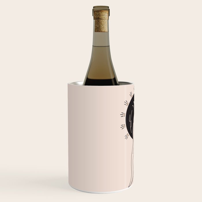 Desert Angel in Black & Cream Wine Chiller Gallery Image 2