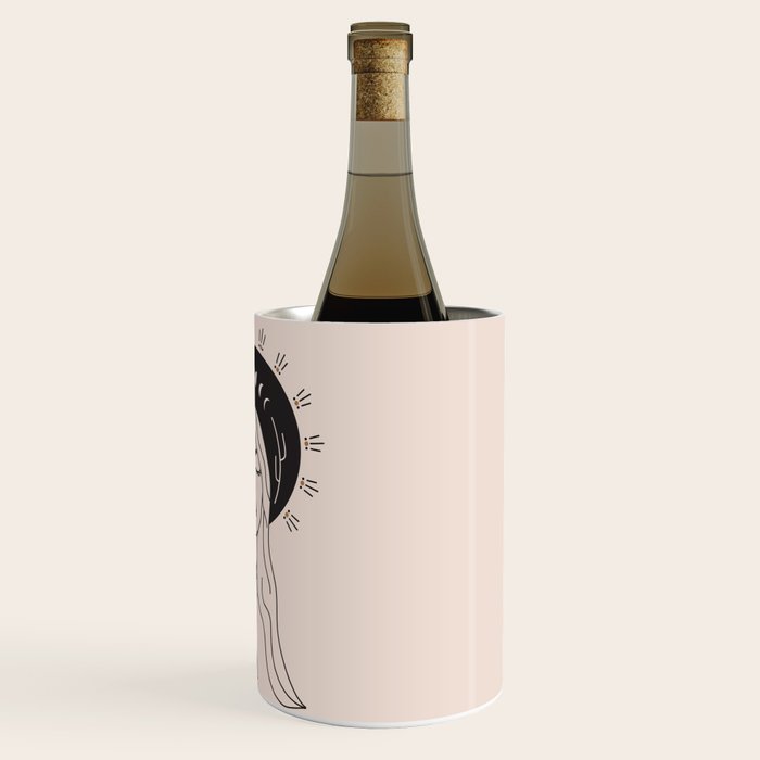 Desert Angel in Black & Cream Wine Chiller Gallery Image 3
