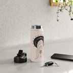 Desert Angel in Black & Cream Water Bottle Gallery Image 4