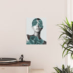 Floral Portrait (woman) Poster Gallery Image 2