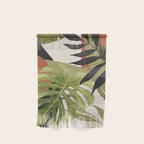 Abstract Art Tropical Leaves 69 Wall Hanging Gallery Image 1