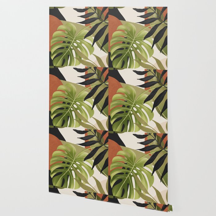 Abstract Art Tropical Leaves 69 Wallpaper Gallery Image 2