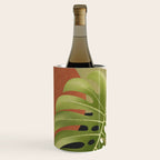 Abstract Art Tropical Leaves 69 Wine Chiller Gallery Image 2