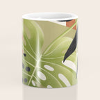 Abstract Art Tropical Leaves 69 Coffee Mug Gallery Image 4