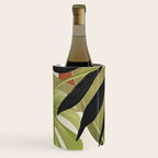 Abstract Art Tropical Leaves 69 Wine Chiller Gallery Image 3