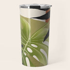 Abstract Art Tropical Leaves 69 Travel Mug Gallery Image 1