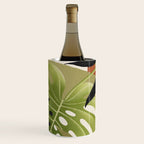 Abstract Art Tropical Leaves 69 Wine Chiller Gallery Image 1