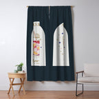 Mojito Cocktail Zodiac Sign Window Curtain Gallery Image 5
