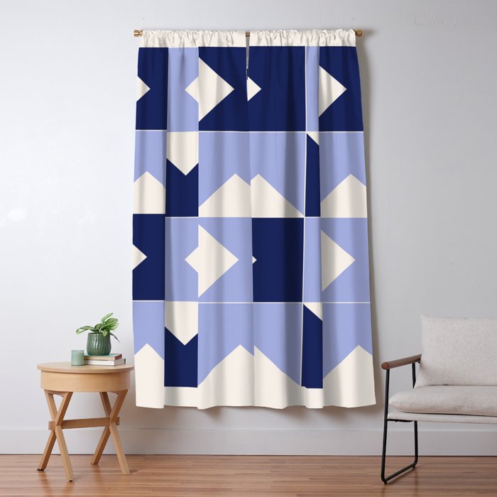 Abstract Shapes 90 Window Curtain Gallery Image 5