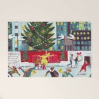 New York city ice rink Rockefeller center skating Welcome Mat Gallery Image 1