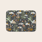Baby animals in the dark forest DK Bath Mat Gallery Image 1