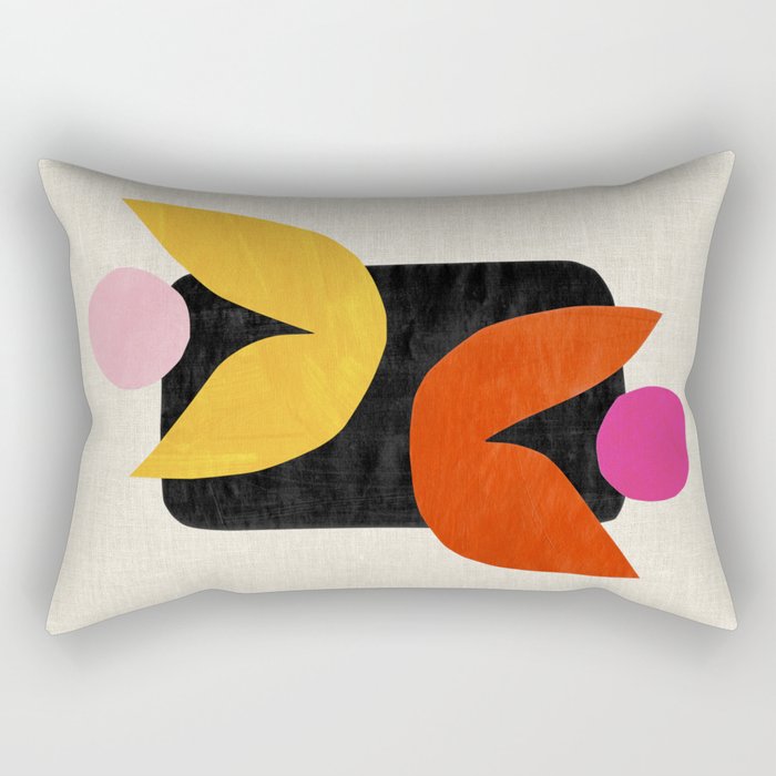 Twin Tulip Rectangular Pillow Gallery Image 1
