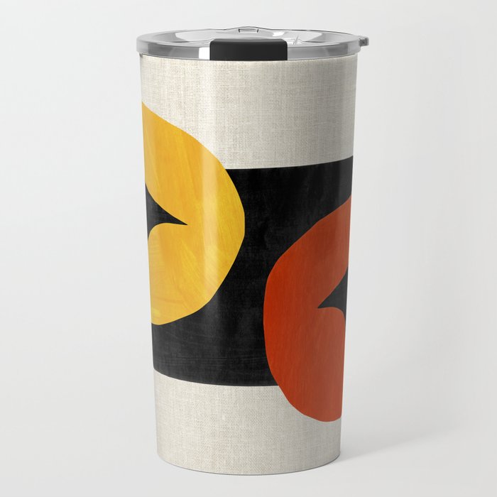 Twin Tulip Travel Mug Gallery Image 1